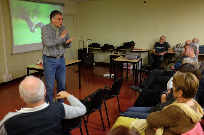 Conférence photo animalière à Cesson en Région parisienne.