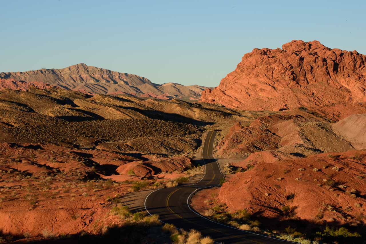 Formes, structures et textures dans Valley of Fire dans le Nevada.
