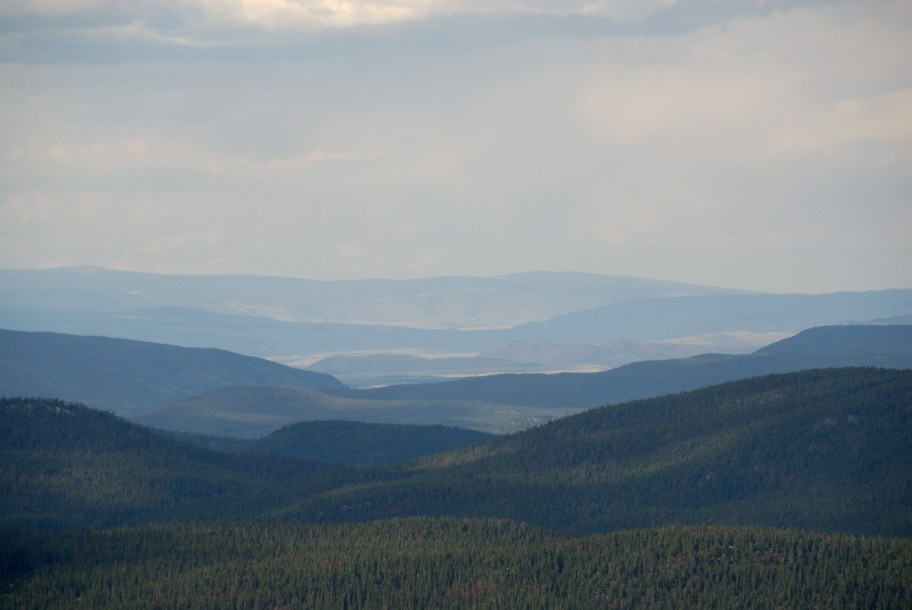 Les montagnes rocheuses dans le Colorado aux Etats-Unis.