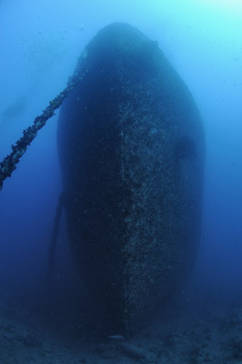 The wreck of Thistlegorm in the Red Sea. Photographs by Amar Guillen.