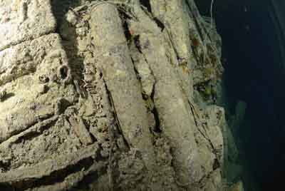 The wreck of Thistlegorm in the Red Sea. Photographs by Amar Guillen.