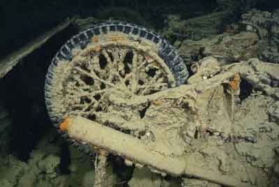 The wreck of Thistlegorm in the Red Sea. Photographs by Amar Guillen.