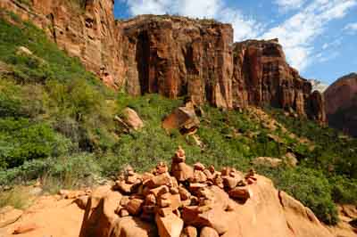 Paysages du Canyon de Zion dans l'Utah aux Etats-Unis. Photographies par Amar Guillen.