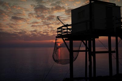 The banks of Gironde Estuary from Charente-Maritime. Photographs by Amar Guillen.