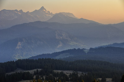 Paysages et faune de Hauteluce dans les Alpes en France. Photographies par Amar Guillen.