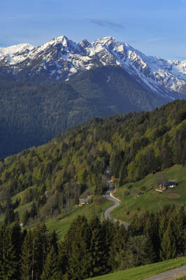 Paysages et faune de Hauteluce dans les Alpes en France. Photographies par Amar Guillen.