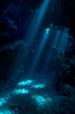 La grotte de Shaab Claudio en Mer Rouge. Photographies par Amar Guillen.