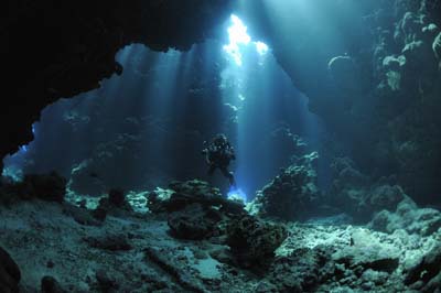 La grotte de Shaab Claudio en Mer Rouge. Photographies par Amar Guillen.