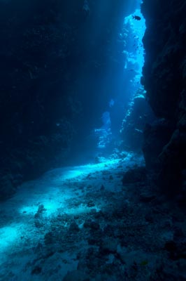 La grotte de Shaab Claudio en Mer Rouge. Photographies par Amar Guillen.