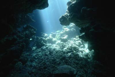 La grotte de Shaab Claudio en Mer Rouge. Photographies par Amar Guillen.