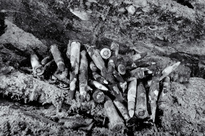 L'épave de l'Umbria au large des côtes du Soudan. Photographies par Amar Guillen.