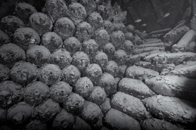 The Umbria wreck laying off the coast of Sudan. Photographs by Amar Guillen.