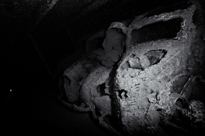 The Umbria wreck laying off the coast of Sudan. Photographs by Amar Guillen.