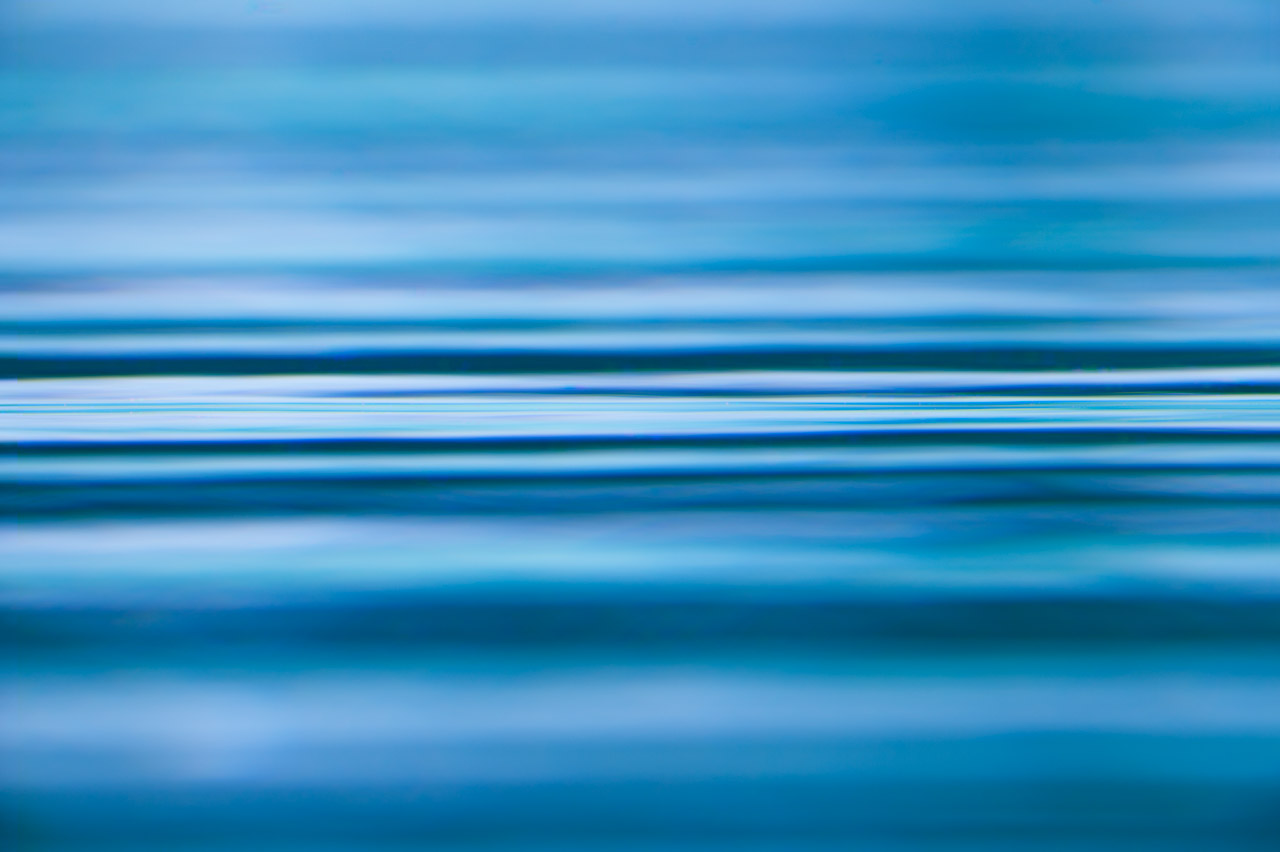 This fine art photograph of waves on water is part of the collection 'Parallel Worlds'.