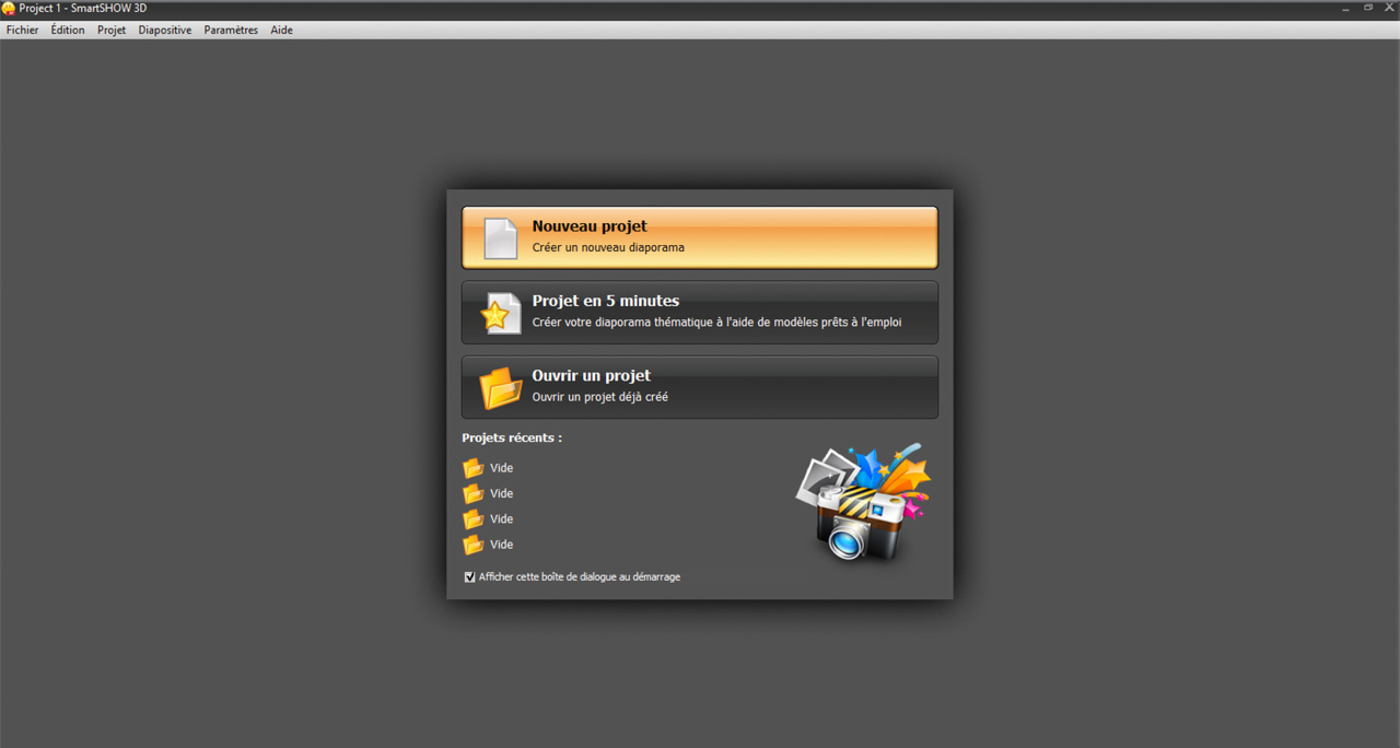 Utiliser le logiciel smartshow 3D pour créer vos diaporamas photo.