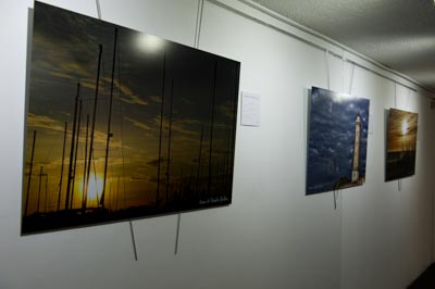 Exposition Lumières et Couleurs de la côte de la Charente-Maritime à la galerie D&S Souchon. Photographies par Amar Guillen.