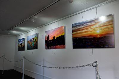 Exposition Lumières et Couleurs de la côte de la Charente-Maritime à la galerie D&S Souchon. Photographies par Amar Guillen.