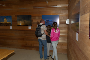 L'exposition au parc de l'Estuaire à Saint Georges de Didonne.