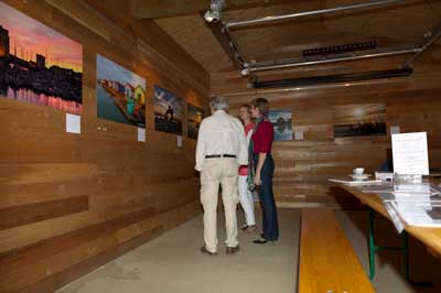 Exposition Lumières et Couleurs de la côte de la Charente-Maritime au Parc de l'Estuaire à Saint-Georges de Didonne. Photographies par Amar Guillen.