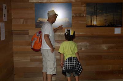 Exposition Lumières et Couleurs de la côte de la Charente-Maritime au Parc de l'Estuaire à Saint-Georges de Didonne. Photographies par Amar Guillen.