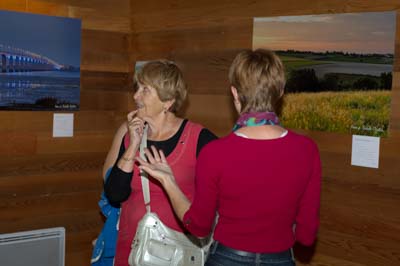 Exposition Lumières et Couleurs de la côte de la Charente-Maritime au Parc de l'Estuaire à Saint-Georges de Didonne. Photographies par Amar Guillen.