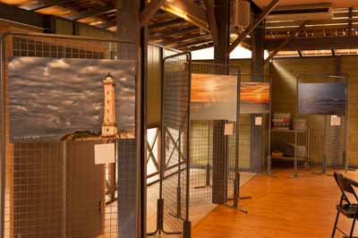 Exposition Lumières et Couleurs de la côte de la Charente-Maritime à Jonzac. Photographies par Amar Guillen.