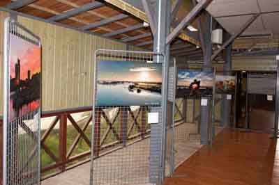 Exposition Lumières et Couleurs de la côte de la Charente-Maritime à Jonzac. Photographies par Amar Guillen.