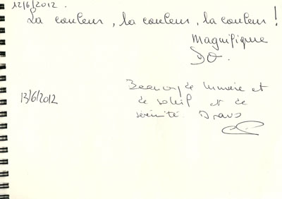 Le livre de l'exposition Lumières et Couleurs de la côte de la Charente-Maritime. Exposition organisée par Amar Guillen.