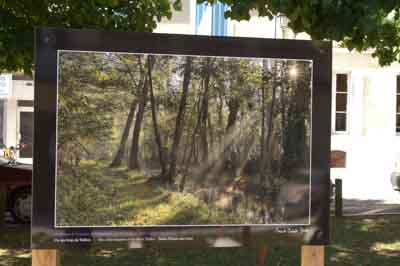 Exposition Reflets de Haute-Saintonge au Château de Jonzac. Exposition organisée par Isabelle et Amar Guillen.