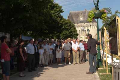 Exposition Reflets de Haute-Saintonge au Château de Jonzac. Exposition organisée par Isabelle et Amar Guillen.