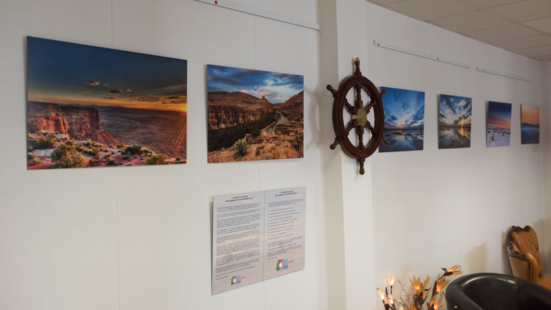 L'exposition 'Lumières et couleurs des paysages du sud des Etats-Unis' est visible à la Tremblade en Charente-Maritime.