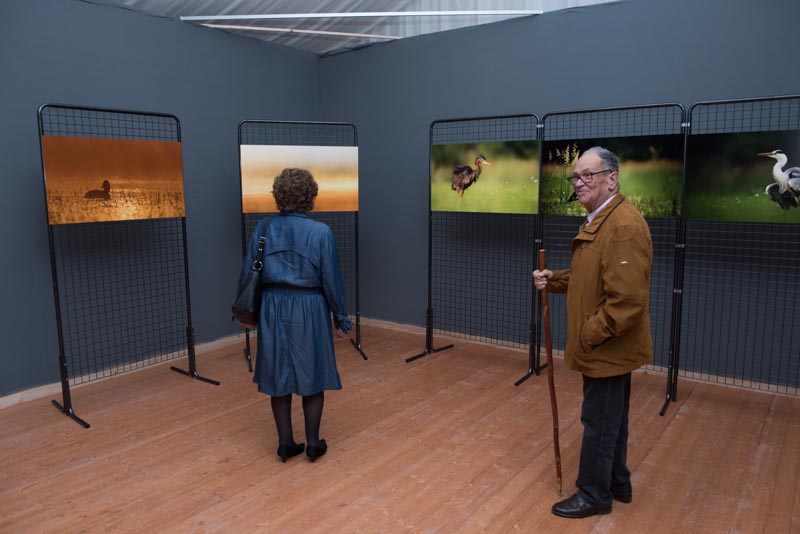 L'exposition 'Ambiances sur les étangs de la Dombes" a été installée au Château de Creusettes au coeur de la Dombes dans l'Ain. 