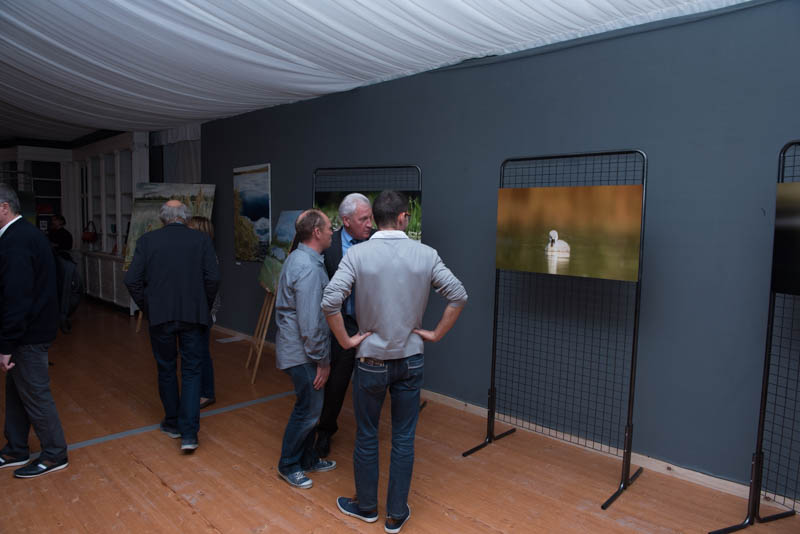 L'exposition 'Ambiances sur les étangs de la Dombes" a été installée au Château de Creusettes au coeur de la Dombes dans l'Ain. 