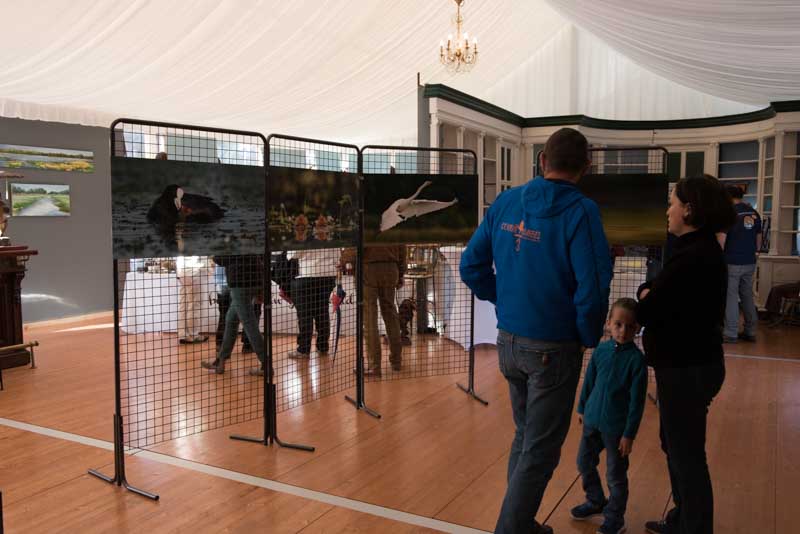 L'exposition 'Ambiances sur les étangs de la Dombes" a été installée au Château de Creusettes au coeur de la Dombes dans l'Ain. 