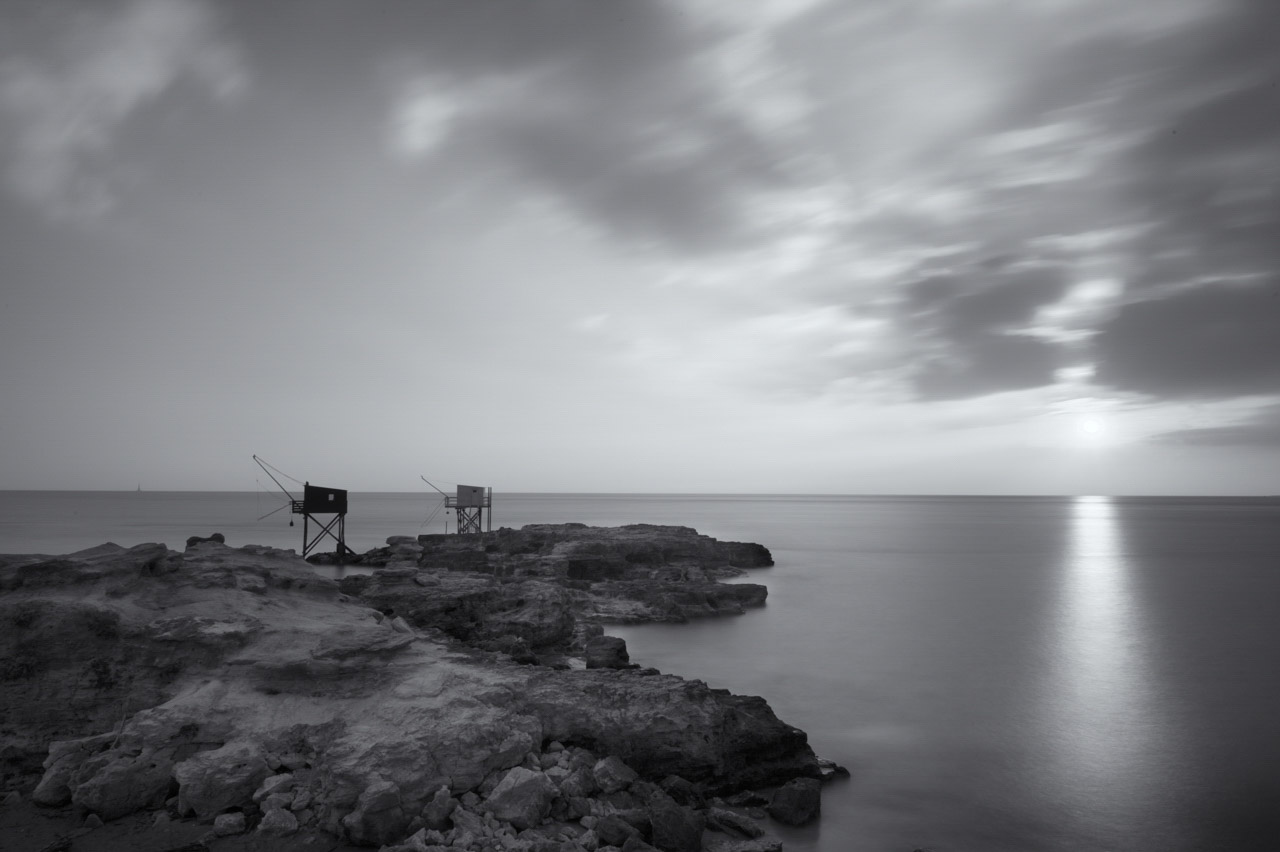 Paysage de la côte de la Charente-Maritime. Photographie par Amar Guillen, artiste photographe.
