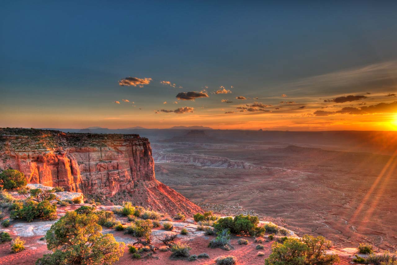 Paysage de Mesa Verde au Colorado aux Etats-Unis
