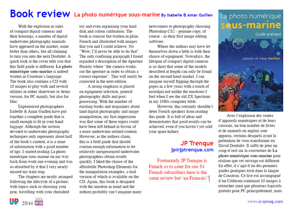 The full review of our first book and the second edition