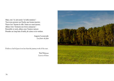 Le livre Reflets de Haute-Saintonge. Photographies et textes par Isabelle et Amar Guillen.