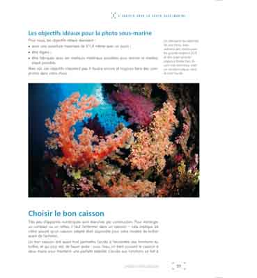 Le livre Les Secrets de la Photo Sous-Marine. Photographies et textes par Isabelle et Amar Guillen.