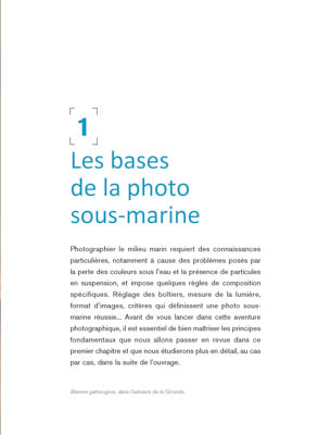 Le livre Les Secrets de la Photo Sous-Marine. Photographies et textes par Isabelle et Amar Guillen.