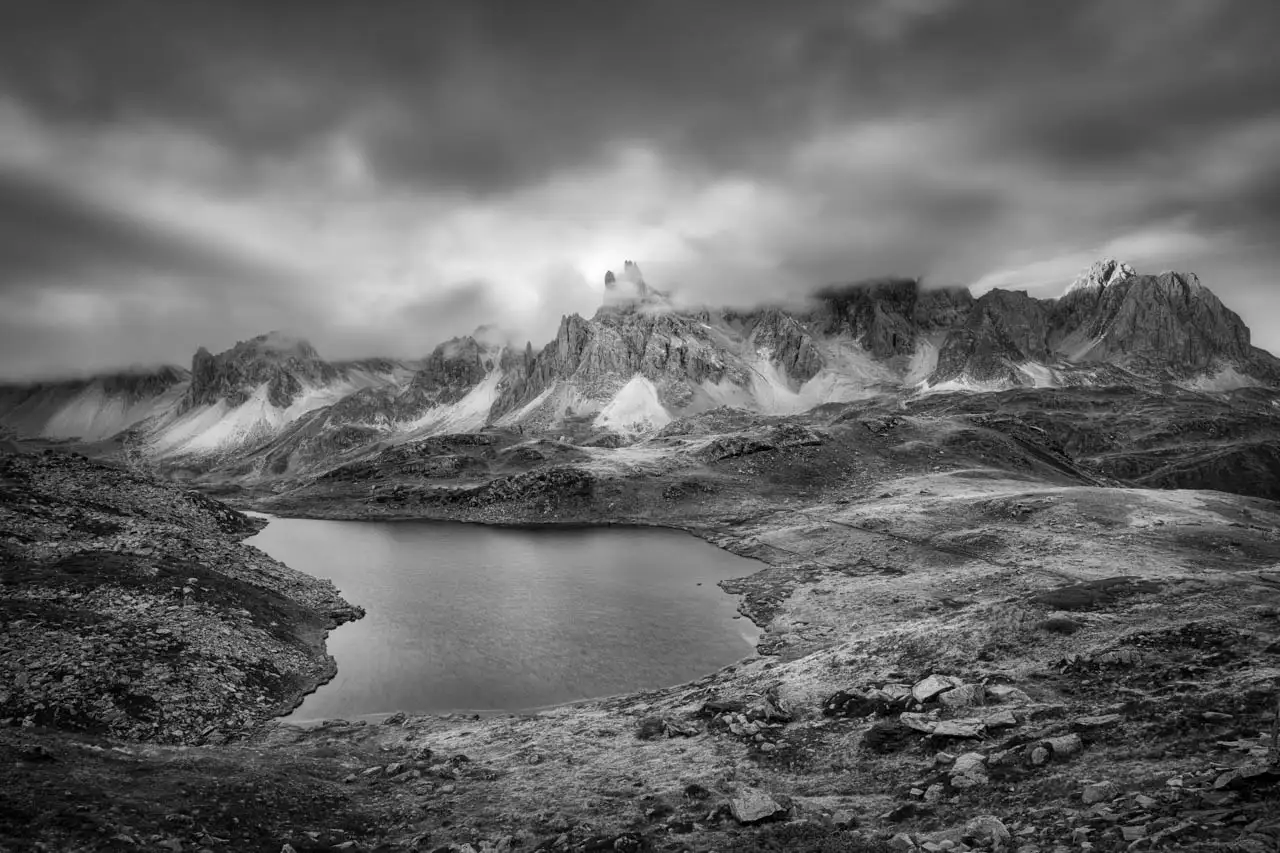 Main de Crépin in the vallée of la Clarée in Hautes-Alps in France.