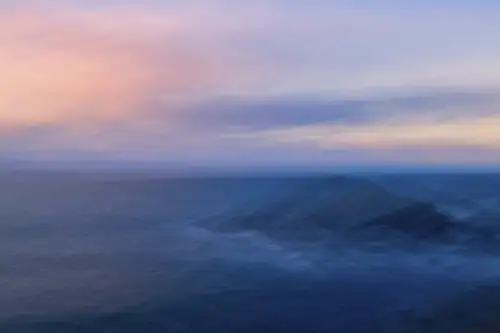 Seascape of Scotland in ICM (Impression)