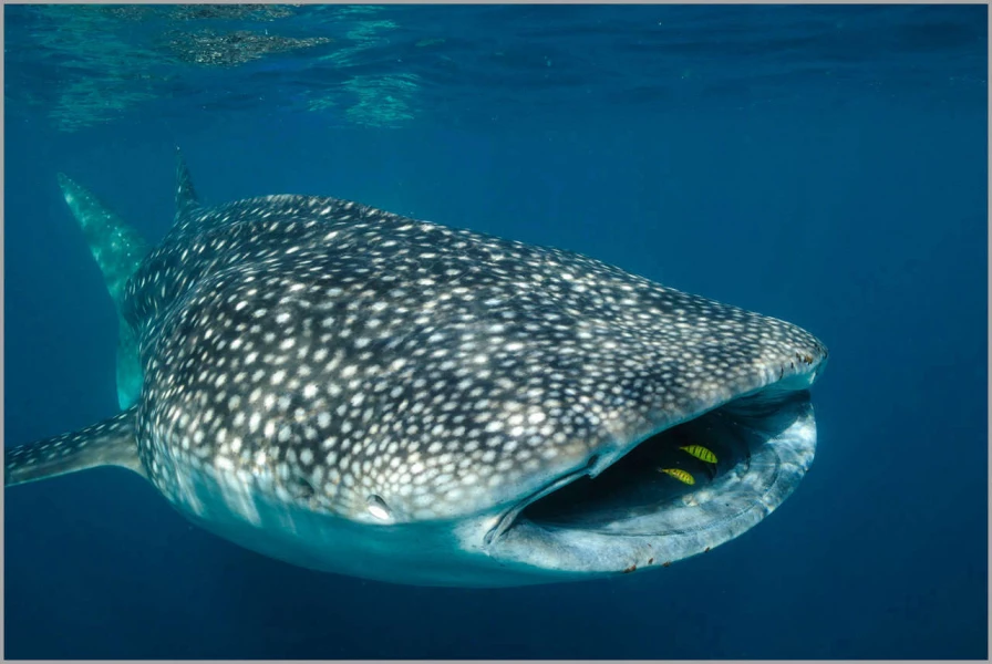 Requin baleine dans la baie de Tadjourah à Djibouti.