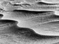 Death Valley in California in United States in black and white