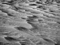 Death Valley in California in United States in black and white