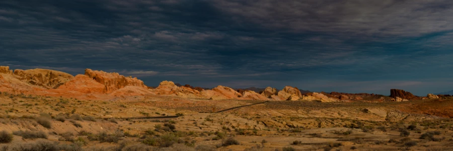Valley of Fire in Nevada in the United States.