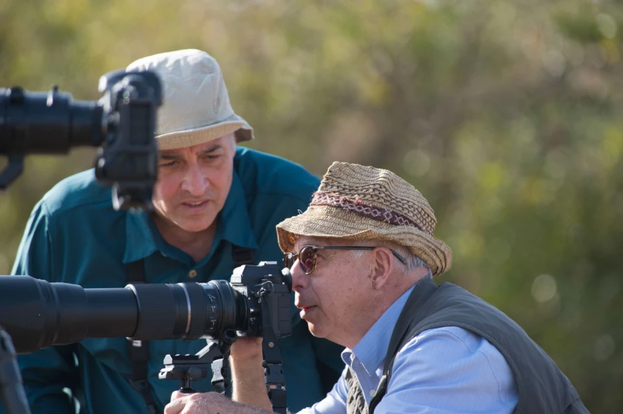 Ambiance pendant les stages photo animalière avec Amar Guillen,