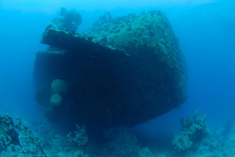 Wreck of Salem Express in Safaga Red Sea in Egypt by Amar Guille