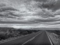 Landscape in black and white of Texas by Amar Guillen, photograp