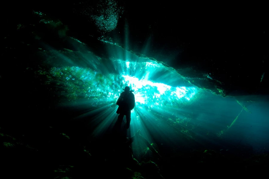 Amar Guillen photographe professionnel sous-marin.